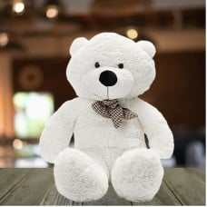 Cute Stuffed Teddy Bear White 100CM