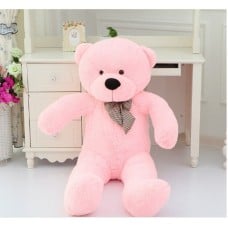 Cute Stuffed Teddy Bear Pink 100CM