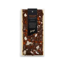 Grand Cru Apricot Almond chocolate slab, 65% cacao, 175 g