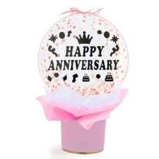 Anniversary Confetti Balloons 24"