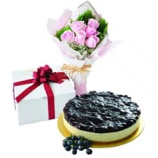 Blueberry Cheese, Vegetarian â€“ Cake