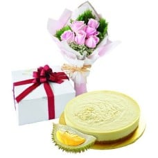 Golden Durian Cheese, Vegetarian â€“ Cake