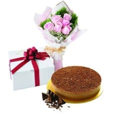 Toblerone Dark Chocolate Cheese, Vegetarian - Cake