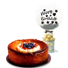 Basque Berries Burnt Cheesecake
