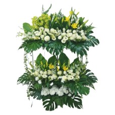 Grand Tribute - Premium Condolence Flower Stand