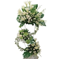 Sacred Life - Condolence Flower Funeral Wreath