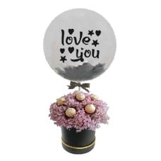 Valentine Love You Baby Breath