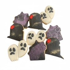 Haunted House Eerie Cookies (6 Cookies)