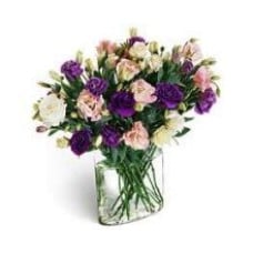 Vase With Lisianthus
