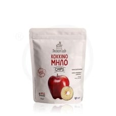 10 No added sugar red apple chips from Pelion "Pelian Lab" 20g
