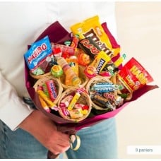 candy bouquet (7 baskets)