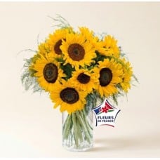 Bouquet of Sunflowers (9 Sunflowers)