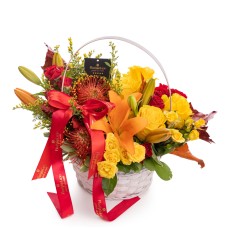 Autumn flower arrangement (Standard)