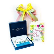 Family Candle and Bracelet Gift