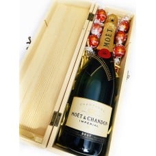 Moet and Chocolates Gift Box