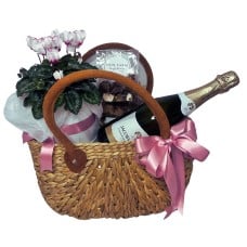 Blush & Bubbles Basket