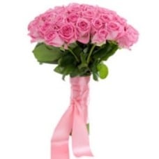 Pink Roses Bouquet (21 Roses)