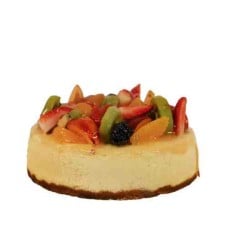 Local Farm Seasonal Fresh Fruit Vanilla Bean Cheesecake