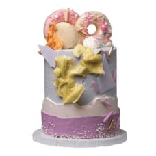 Lemon Blueberry Cake (Tall Cake)