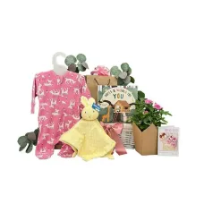Flowers For Baby Gift Basket Girl