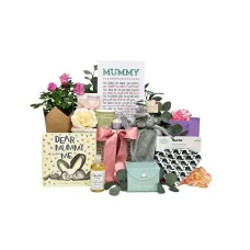 Mother and Baby Flowers Gift Basket