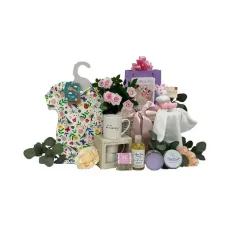 Blooming Mummy & Baby Girl Gift Basket