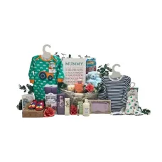 New Mum Gifts Luxury Beauty Basket Boy