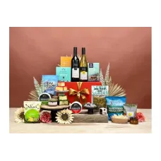 Gourmet Wine Celebration Gift Basket