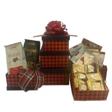 Holiday Treasure Wine Basket