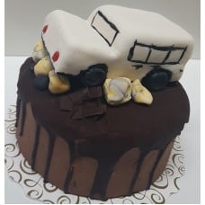Signature Cakes 8" Rocky Road Jeep