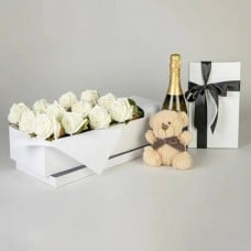 Romantic Roses Grande in White