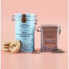 Cartwright & Butler Milk Chocolate Chunk Biscuits and Drinking Chocolate Gift Set
