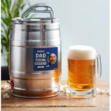 Dad, Total Legend - Photo Upload Mini 5L Keg - West Coast IPA