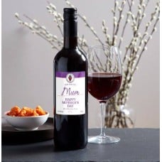Happy Mother's Day Personalised Red Wine