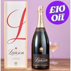 Lanson Le Black Creation Magnum Champagne with Wooden Box