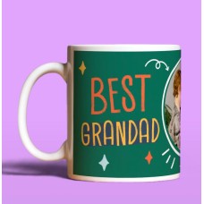 Cancer Research UK Best Grandad in the World Photo Upload Mug