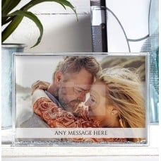 Banner Glitter Photo Block - Landscape