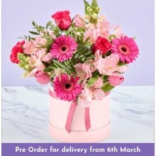 Pretty In Pink Mother's Day Hatbox