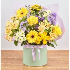 Beautiful Spring Green Hatbox