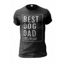 Best Dog Dad Personalised Men's T-Shirt
