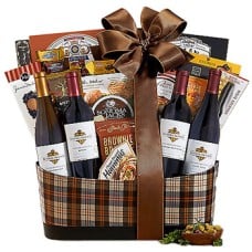 Wine Celebration Quartet Gift Basket