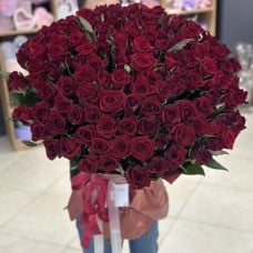 101 red roses 80 cm (Usual)
