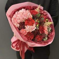 Author's bouquet of flowers "Rose's Romance" (Usual)