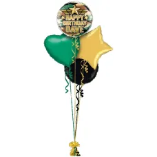 Army Camo Star Happy Birthday