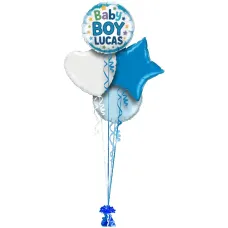 Baby Boy Stars Balloon