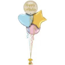 Gold Sheen Birthday