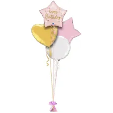 Pink Star Birthday