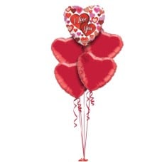 I Love You Multi Hearts