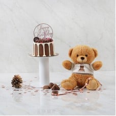 Cake & Teddy Bear