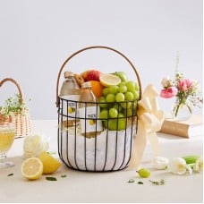 Fresh Fruit & Healthy Drink Basket